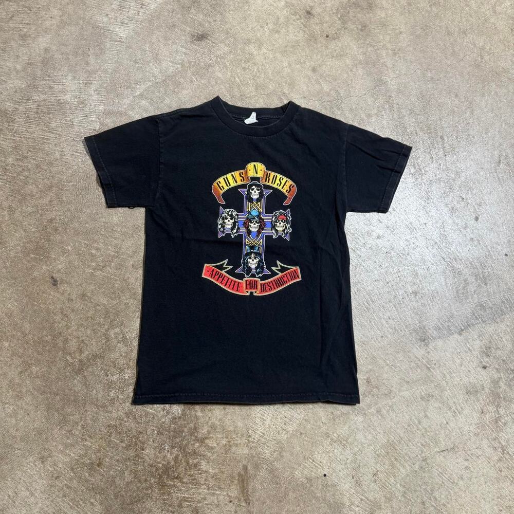 Black Guns N’ roses Band Tee Graphic T-Shirt